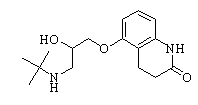 Carteolol Chemical Structure