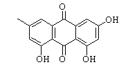 Emodin 结构式