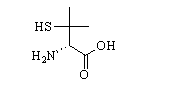 Penicillamine Chemical Structure