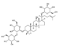 Ginsenoside Rd Chemical Structure