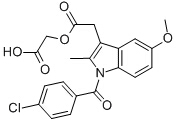 Acemetacin Chemical Structure