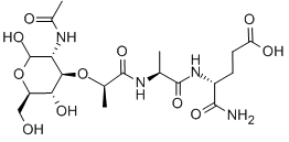 Muramyl Dipeptide 结构式