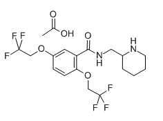 Flecainide Acetate Chemical Structure