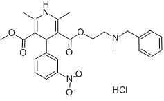 Nicardipine HCl Chemical Structure