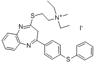 Tibezonium iodide Chemical Structure