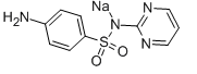 Sulfadiazine sodium Chemical Structure