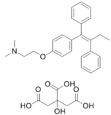 Tamoxifen citrate Chemical Structure