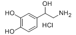 DL-Norepinephrine hydrochloride Chemical Structure