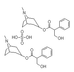 Atropine sulfate Chemical Structure