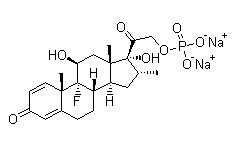 Dexamethasone sodium phosphate Chemical Structure