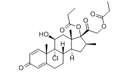 Beclomethasone dipropionate Chemical Structure