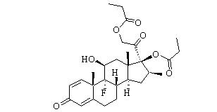 Betamethasone dipropionate Chemical Structure