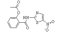 Nitazoxanide Chemical Structure