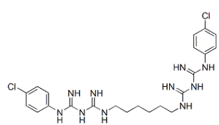 Chlorhexidine acetate Chemical Structure