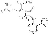 Cefuroxime sodium Chemical Structure