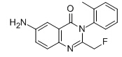 Afloqualone Chemical Structure