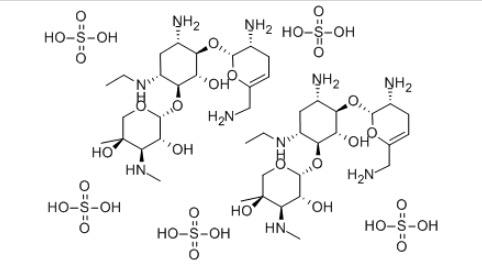 Netilmicin sulfate Chemical Structure