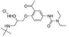 Celiprolol hydrochloride Chemical Structure