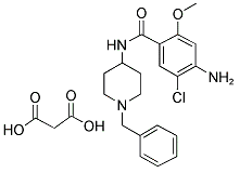 Clebopride Malate Chemical Structure