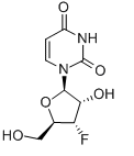 3'-deoxy-3'-fluorouridine Chemical Structure