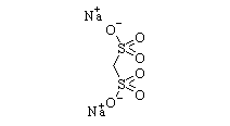 Disodium methanedisulfonate Chemical Structure