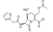 Cephalothin Sodium Chemical Structure