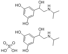 Orciprenaline sulfate Chemical Structure