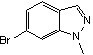 6-Bromo-1-methyl-1H-indazole Chemical Structure