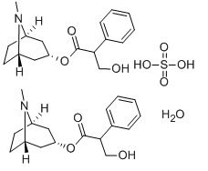 Atropine sulfate monohydrate Chemical Structure