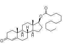 Testosterone undecanoate Chemical Structure