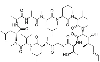 Cyclosporin C Chemical Structure