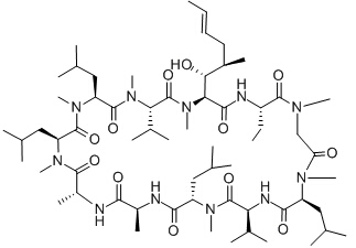 Cyclosporin A Chemical Structure