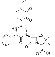 Piperacillin Chemical Structure