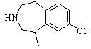 Lorcaserin A Chemical Structure