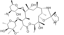 Dirithromycin Chemical Structure