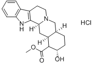 Rauwolscine Hydrochloride Chemical Structure