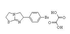 (-)-p-Bromotetramisole oxalate Chemical Structure