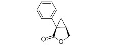 2–Oxo-1phenyl-3-oxbicyclo{3.1.0}-hexane2 结构式