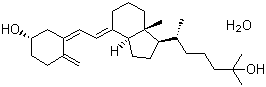 Calcifediol monohydrate Chemical Structure