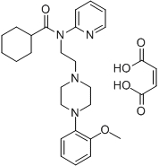 WAY-100635 maleate salt Chemical Structure