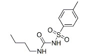 Tolbutamide Chemical Structure