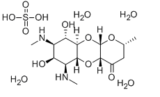 Spectinomycin sulfate tetrahydrate Chemical Structure