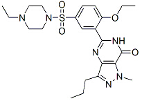 Homo Sildenafil Chemical Structure