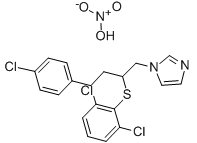 Butoconazole nitrate Chemical Structure