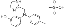 Phentolamine mesylate Chemical Structure