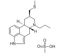 Pergolide mesylate salt Chemical Structure