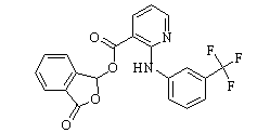 Talniflumate Chemical Structure