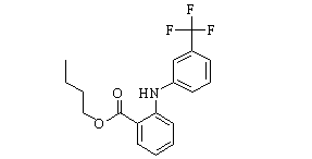 Ufenamate Chemical Structure