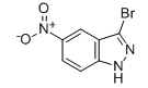 3-Bromo-5-nitro-1H-indazole Chemical Structure
