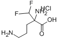 Eflornithine hydrochloride Chemical Structure